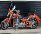 Harley Davidson оранжевый